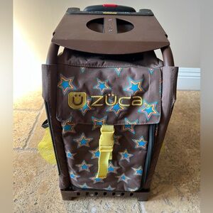 ZUCA Bag - Brown Stars